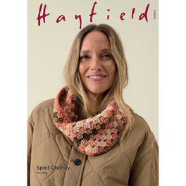Crochet Snood in Hayfield Spirit Chunky - Digital Version 10864