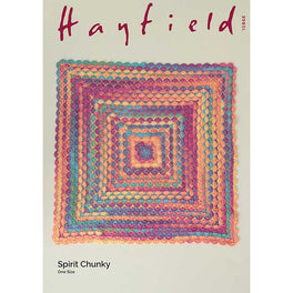 Crochet Blanket in Hayfield Spirit Chunky