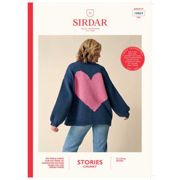 Lovecore Cardigan in Sirdar Stories Chunky