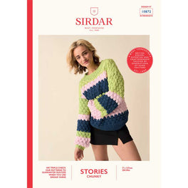 Stripes But Better Sweater in Sirdar Stories Chunky - Digital Version 10872