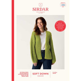 Cosy Days Cardigan in Sirdar Soft Down Dk