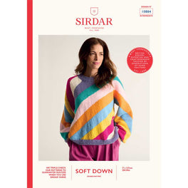 Soft Statement Sweater in Sirdar Soft Down Dk