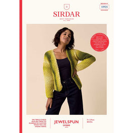 Colour Pulse Crochet Jacket in Sirdar Jewelspun Ombre Aran - 10925