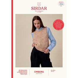 Flicker Versatile Vest in Sirdar Embers Dk - Digital Version 10960