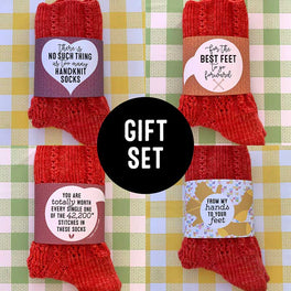 Tilly Flop Sock Bands - The Gift Version - Wraps For Handmade Socks