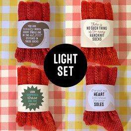 Tilly Flop Sock Bands - The Light Version - Wraps For Handmade Socks