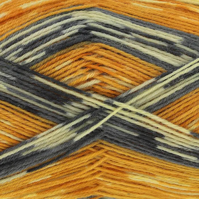 King Cole Norse 4 Ply Yarn - Thor Colorway For Socks & Knitting Projects