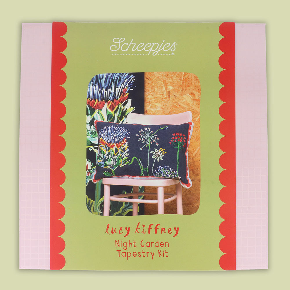 Scheepjes Lucy Tiffney Borduurkit 60x40cm Night Garden - De Breibar