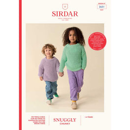 Scandi Rib Sweater in Sirdar Snuggly Chunky - Digital Version 2631
