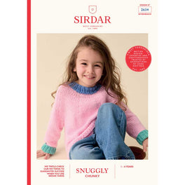 Scandi Pop Sweater in Sirdar Snuggly Chunky - Digital Version 2634