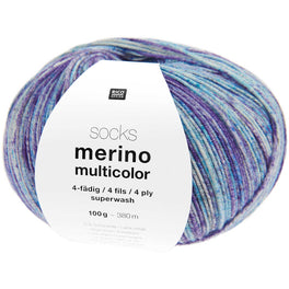 Rico Socks Merino Multicolor 4ply