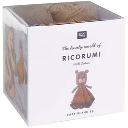 Rico Ricorumi Crochet Baby Blankies Kit - Teddy