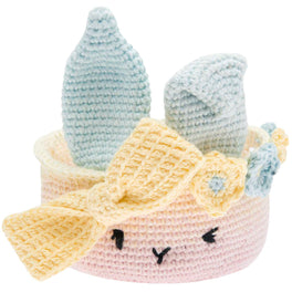 Rico Ricorumi Crochet Easter Basket - Pastel