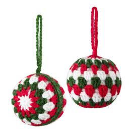 Trimits Crochet Kit - Festive Baubles