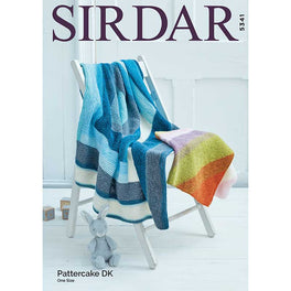 Blankets in Sirdar Snuggly Pattercake Dk