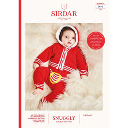 Christmas Baby Santa Outfit in DK - Digital Version 5496