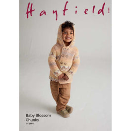 Grow Your Own Duffle Coat in Hayfield Baby Blossom Chunky - Digital Version 5566