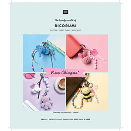 Rico Ricorumi Chingus - Crochet cute accessory charms for bags, keys and more - Digital eBook