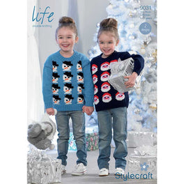 Sweaters in Stylecraft Life Dk - Digital Version 9031