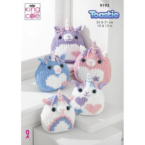 Unicorns Knitted in Toastie
