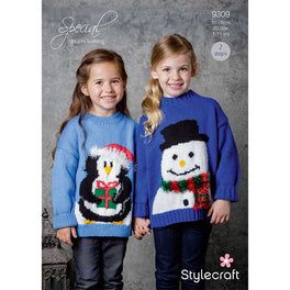 Children's Christmas Jumpers in Stylecraft Special Dk - Digital Version 9309