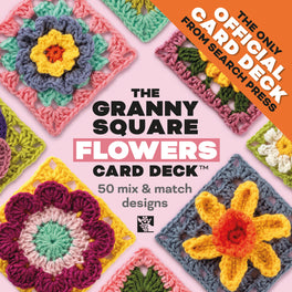 The Granny Square Flowers  Card Deck - Claire Montgomerie