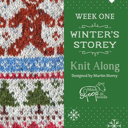 Winter's Storey Knit Along by Martin Storey - Week 1 - Christmas Trees and Gingerbread Men