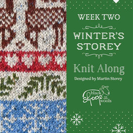 Winter's Storey Knit Along by Martin Storey - Week 2 - Snowflakes and Reindeer