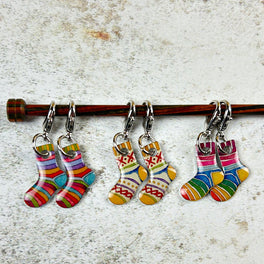 Emma Ball - Sock Crochet Six Stitch Markers