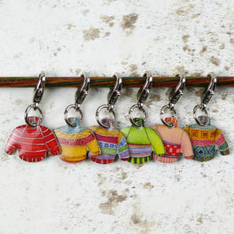 Emma Ball - Woolly Jumper Crochet Six Stitch Markers