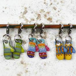 Emma Ball - Mittens Crochet Six Stitch Markers