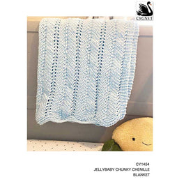Free Download - Blanket in Cygnet Jellybaby Chunky Chenille