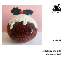 Free Download - Christmas Pudding in Cygnet Jelly Baby Chunky Chenille