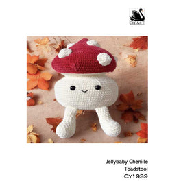 Free Download - Autumn Toadstool in Cygnet Jelly Baby Chunky Chenille