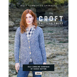 Isla Longline Cardigan in West Yorkshire Spinners The Croft Aran - Digital Version DBP0063