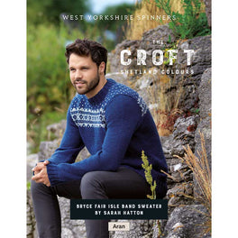 Bryce Fair Isle Band Sweater in West Yorkshire Spinners The Croft Aran - Digital Version DBP0070
