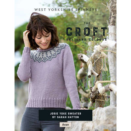 Josie Yoke Sweater in West Yorkshire Spinners The Croft Aran - Digital Version DBP0073