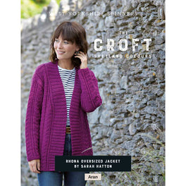 Rhona Oversized Jacket in West Yorkshire Spinners The Croft Aran - Digital Version DBP0079
