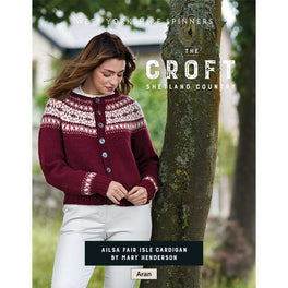 Ailsa Fair Isle Cardigan in West Yorkshire Spinners The Croft Aran - Digital Version DBP0081