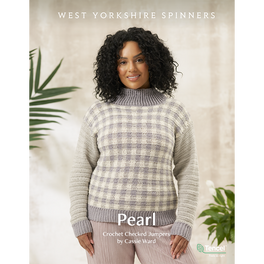 Pearl Crochet Checked Jumpers in West Yorkshire Spinners Elements Dk - Digital Version DPB0279