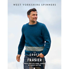 Frasier Jumper in West Yorkshire Spinners The Croft Dk - Digital Version WYS1000272