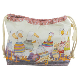 Emma Ball Drawstring Bag - Dapper Ducks