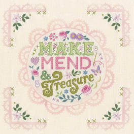 Make, Mend and Treasure  - Bothy Threads Embroidery Kit
