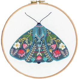 Pollen Moth - Bothy Threads Embroidery Kit