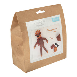 Trimits Knitting Kit - Reindeer Character