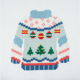 Trimits Counted Cross Stitch Kit, Mini: Christmas Jumper