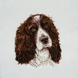 Trimits Counted Cross Stitch Kit, Large: Springer Spaniel
