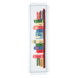 Trimits Cross Stitch Bookmark Kit - I Love Books