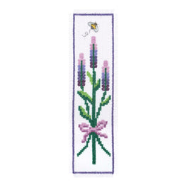 Trimits Cross Stitch Bookmark Kit - Lavender