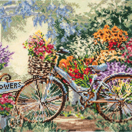 Trimits Counted Cross Stitch Kit, Large: Bicycle